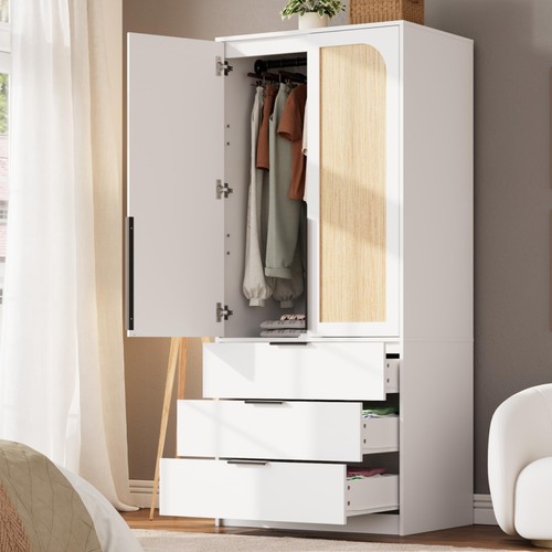 Door wardrobe armoire 3 - 2,