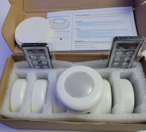 Pack led puck lights - 6,