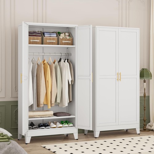 Inch high metal wardrobe - inch,