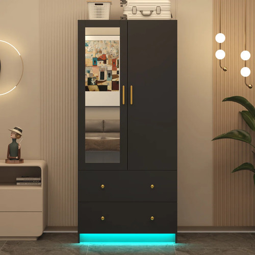 Modern door wardrobe with - door,