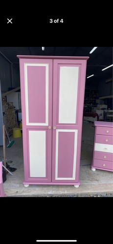 Upcycled wardrobe bedside - upcycled,